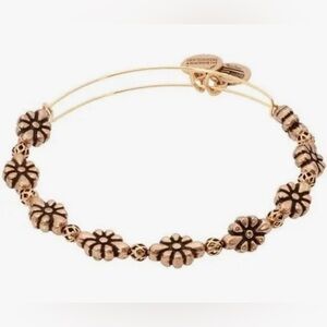 Alex and Ani Blossom Bangle Bracelet
Rose Gold New Tag Box Card 2018